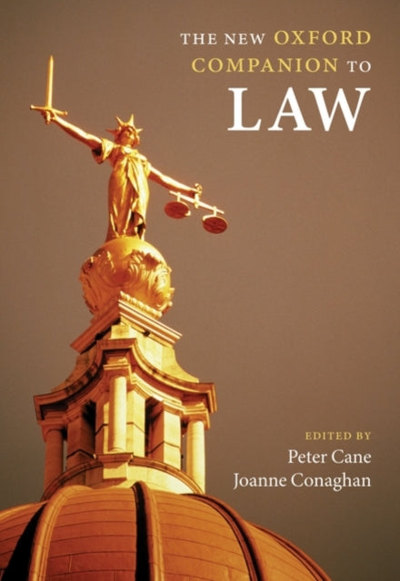 Book cover of: New Oxford Companion to Law