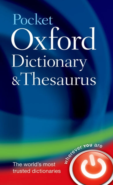 Book cover of: Pocket Oxford Dictionary and Thesaurus