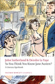 Book cover of: So You Think You Know Jane Austen?
