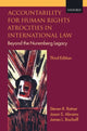 Book cover of: Accountability for Human Rights Atrocities in International Law. By: Steven R. Ratner