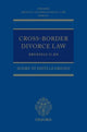Book cover of: Cross-Border Divorce Law