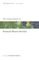 Book cover of: Oxford Book of French Short Stories
