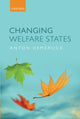 Book cover of: Changing Welfare States. By: Anton Hemerijck