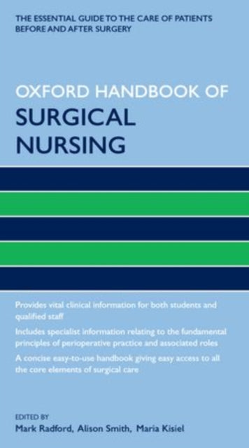 Book cover of: Oxford Handbook of Surgical Nursing. By: Mark Radford