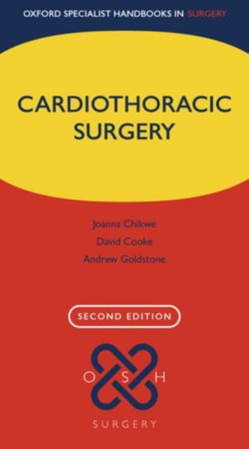 Book cover of: Cardiothoracic Surgery. By: Joanna Chikwe