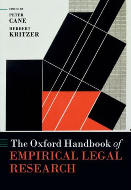 Book cover of: Oxford Handbook of Empirical Legal Research. By: Peter Cane