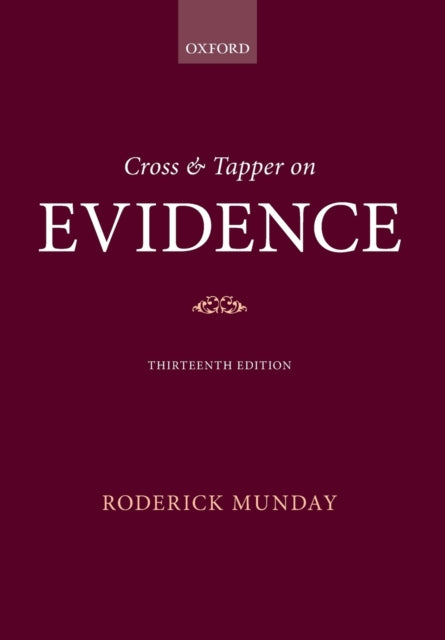 Cross & Tapper on Evidence