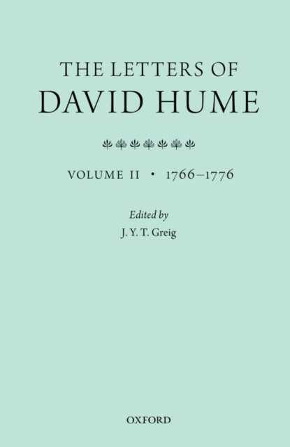 Book cover of: Letters of David Hume. By: David Hume