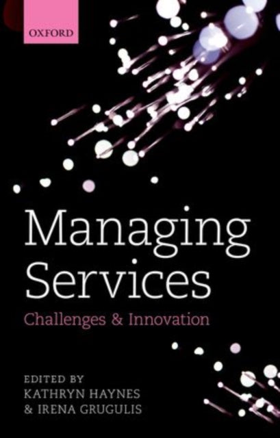 Book cover of: Managing Services. By: Kathryn Haynes
