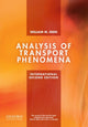 Book cover of: Analysis of Transport Phenomena. By: William M. Deen