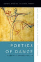 Book cover of: Poetics of Dance. By: Gabriele Brandstetter