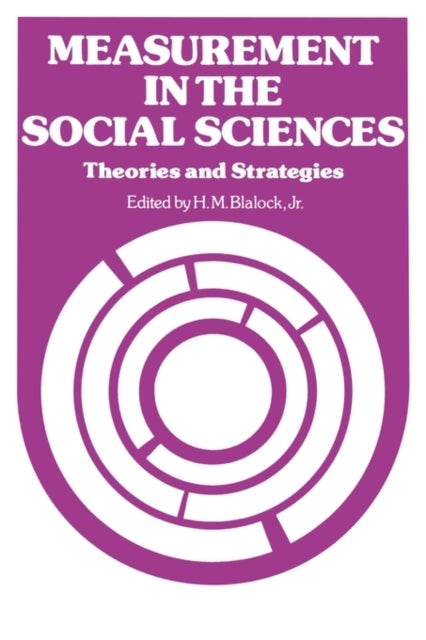 Book cover of: Measurement in the Social Sciences