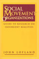 Book cover of: Social Movement Organizations. By: Lofland, John., John Lofland