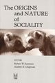 Book cover of: Origins and Nature of Sociality