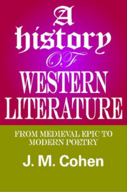 A History of Western Literature