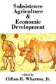 Book cover of: Subsistence Agriculture and Economic Development