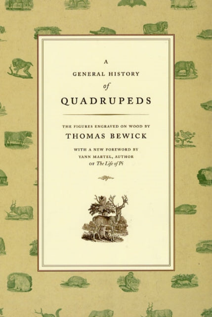 Book cover of: General History of Quadrupeds. By: Thomas Bewick