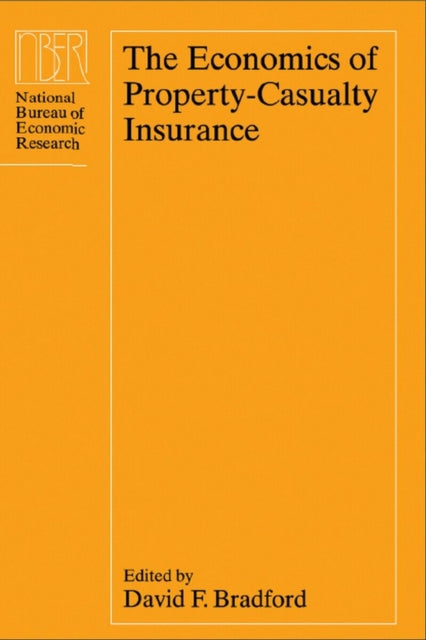 Book cover of: Economics of Property-casualty Insurance