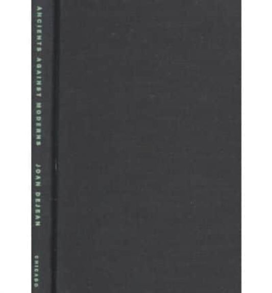 Book cover of: Ancients against Moderns