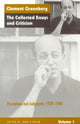 Book cover of: Collected Essays and Criticism, Volume 1. By: Clement Greenberg