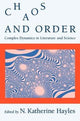 Book cover of: Chaos and Order. By: N. Katherine Hayles