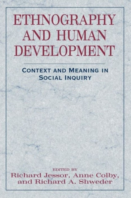Book cover of: Ethnography and Human Development
