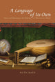 Book cover of: Language of Its Own. By: Ruth Katz