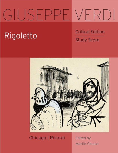 Book cover of: Rigoletto. By: Giuseppe Verdi
