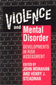 Book cover of: Violence and Mental Disorder