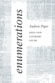 Book cover of: Enumerations. By: Andrew Piper