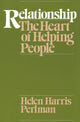Book cover of: Relationship. By: Helen Harris Perlman