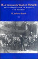 Book cover of: Community Built on Words. By: H. Jefferson Powell