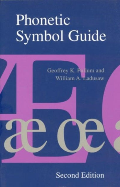 Book cover of: Phonetic Symbol Guide