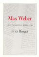 Book cover of: Max Weber. By: Fritz Ringer