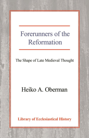 Forerunners of the Reformation