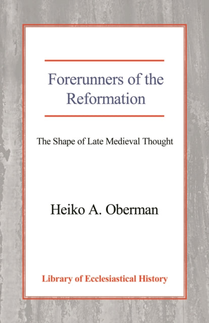 Forerunners of the Reformation