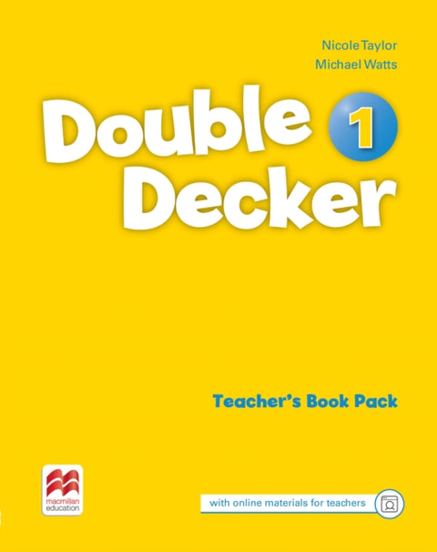 Double Decker Level 1 Teacher's Book Pack