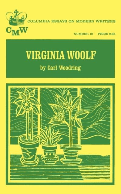 Book cover of: Virginia Woolf. By: Carl Woodring