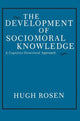 Book cover of: Development of Sociomoral Knowledge