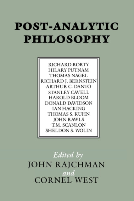 Book cover of: Post-Analytic Philosophy