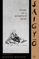 Book cover of: Poems of a Mountain Home. By: Saigyo