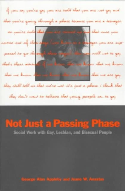 Book cover of: Not Just a Passing Phase