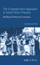 Book cover of: Empowerment Approach to Social Work Practice. By: Judith A. B. Lee
