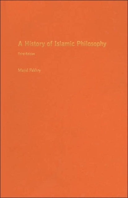 A History of Islamic Philosophy