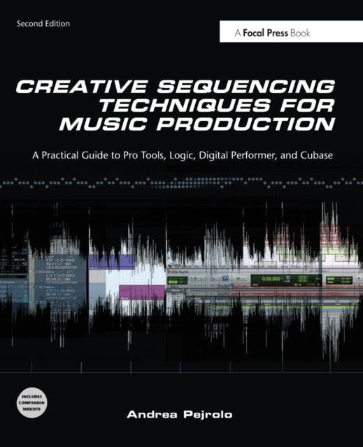 Book cover of: Creative Sequencing Techniques for Music Production. By: Andrea Pejrolo
