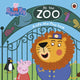 Book cover of: Peppa Pig: At the Zoo. By: Ladybird Staff