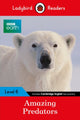 Book cover of: Ladybird Readers Level 6 - BBC Earth - Amazing Predators (ELT Graded Reader ). By: Ladybird Books Staff