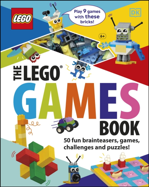 LEGO Games Book, 50 fun brainteasers, games, challenges, and puzzles! 9780241409466 DK Publishing