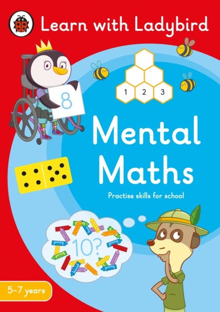 Book cover of: Mental Maths: A Learn with Ladybird Activity Book 5-7 years. By: Ladybird