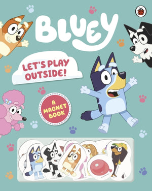 Bluey: Let's Play Outside!, Magnet Book